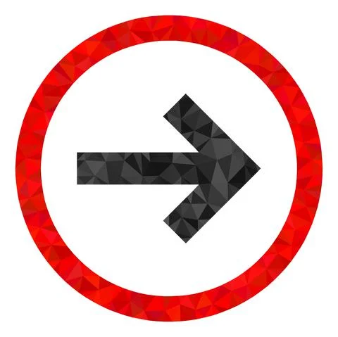 Next Triangle Filled Icon 스톡 일러스트