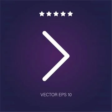Next vector icon Stock Illustration