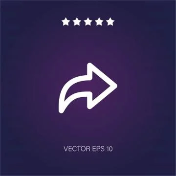 Next vector icon Stock Illustration