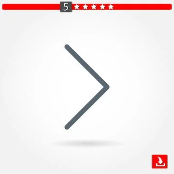 Next vector icon Stock Illustration