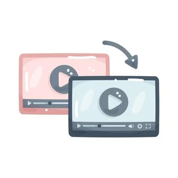 Next video Stock Illustration