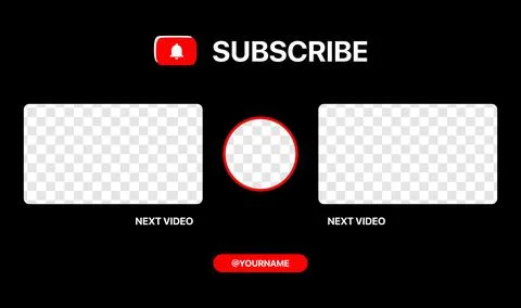 Next Video. Youtube Clean Vector Wireframe For Your Vlog. Next Episode Stock Illustration