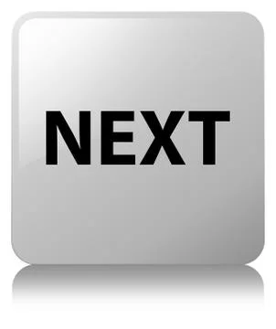 Next white square button イラスト素材