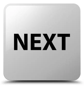 Next white square button イラスト素材