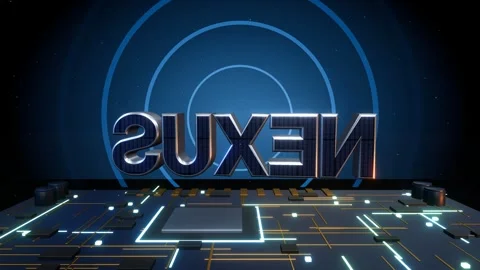 NEXUS Technology Concept 스톡 동영상 340073351