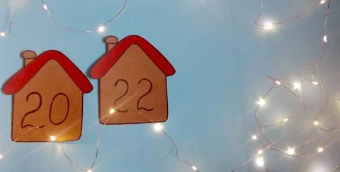 Ney Year Stockfoto's