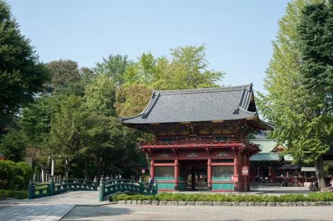Nezu Shrine Stock Photos