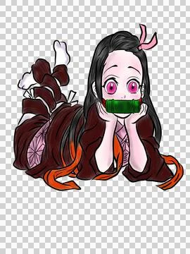 Nezuko art design Stock Illustration
