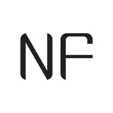 NF initial letter logo template vector icon design Stock-Illustration