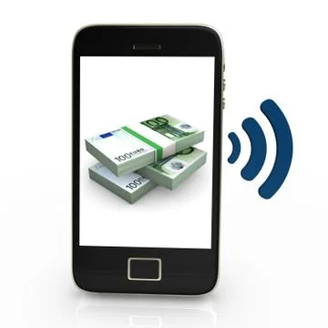 Nfc euros Stock Illustration