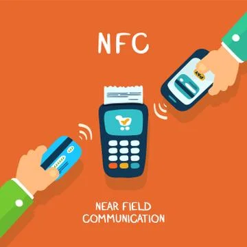 Nfc payment Stock Illustration