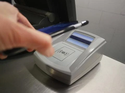 NFC Reader Stock Photos