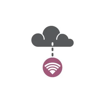 NFC related icon on background for graphic and web design. Creative illustration Stock Illustration