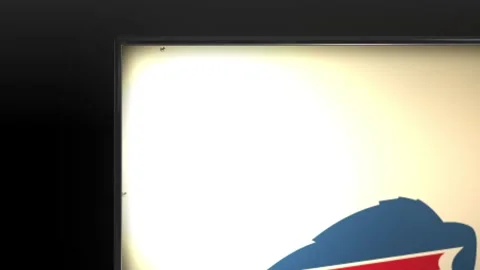 NFL buffalo-bills Light Box Stock Footage 248595828