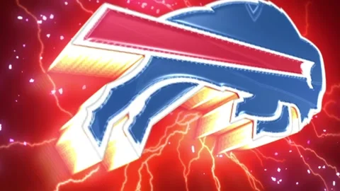 NFL Logo buffalo bills RED Vidéo 232590955
