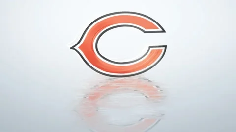 NFL Logo chicago bears Reflection Vidéo 232776467