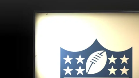 NFL Logo Light Box Stock-Footage 248595959