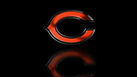 NFL Logo Reflection Chicago Bears Vidéo 256756393