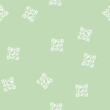 Nft and games line vector seamless pattern 스톡 일러스트