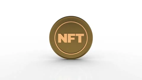 NFT animation Stockbeeldmateriaal 242515641