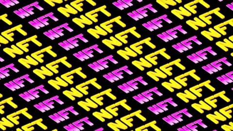 NFT background Stock Footage 217923103