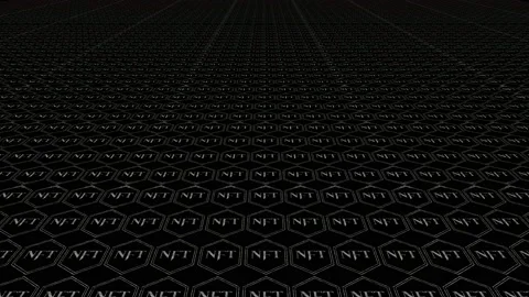 NFT CryptoArt Sign Animation. Stock Footage 239378667