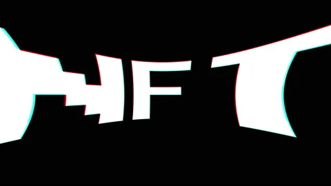 NFT glitch animation Stock Footage 171852085