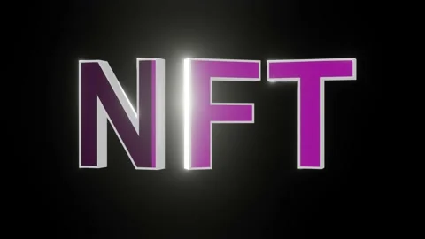 NFT intro video Stock Footage 219302095