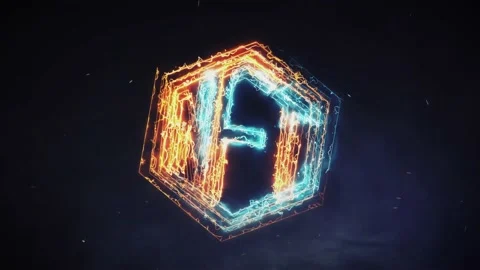 NFT LOGO electric Stock Footage 201151497