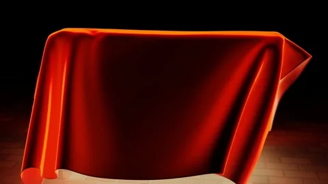 NFT under a blanket on a dark background Stock Footage 197963969