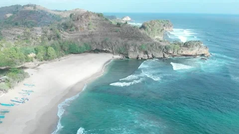 Nganteb Beach Indonesia Stock Footage 234310654