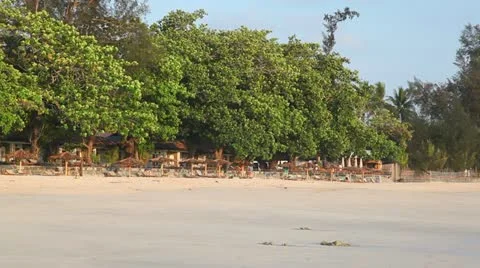 Ngapali beach sunset, Myanmar 스톡 동영상 11133190