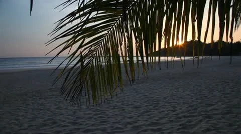 Ngapali beach sunset, Myanmar 스톡 동영상 11133293