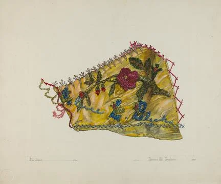 Nga,UK,16th-19th c.Florence Truelson, Patchwork Quilt (Section), 1935 1942 写真素材