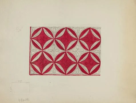 Nga,UK,16th-19th c.Irene Schaefer, Patchwork Quilt, c 1936 Stock-Fotos