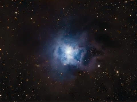 Ngc7023 iris nebula Stock Photos