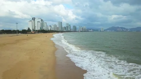 Nha Trang beach Stock Footage 153969442