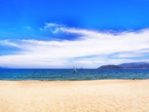 Nhatrang beach Foto stock