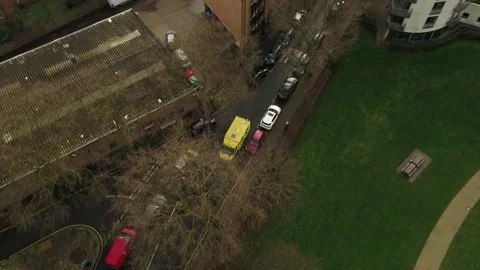NHS Ambulance Service Stock Footage 146166797