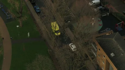 NHS Ambulance Service Stock Footage 146167686