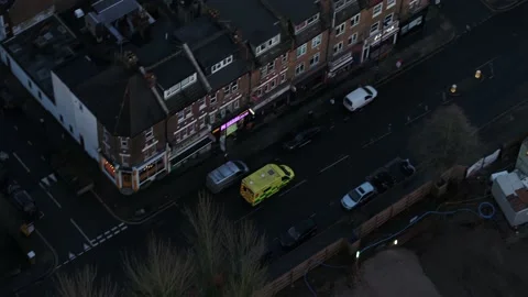 NHS Ambulance Service Stock Footage 146167811
