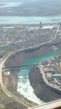 Niagara From Above Stock Photos