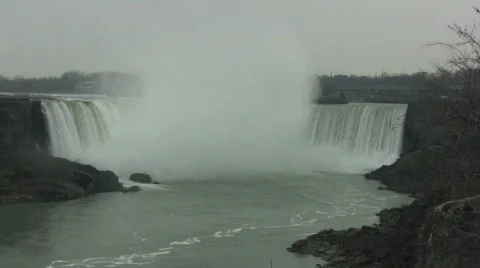 Niagara Falls (4) Video Video stock 586401
