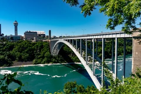 Niagara Falls Bridge Stock Photos
