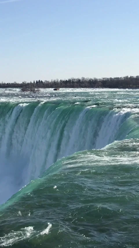 Niagara Falls from Canada Видео 296449283