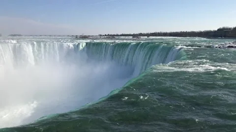 Niagara Falls from Canada Видео 296449344