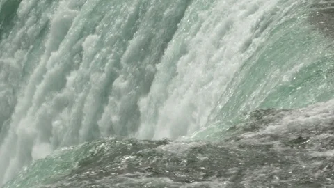 Niagara Falls, classical tourist viewpoint Stock-Footage 119126014