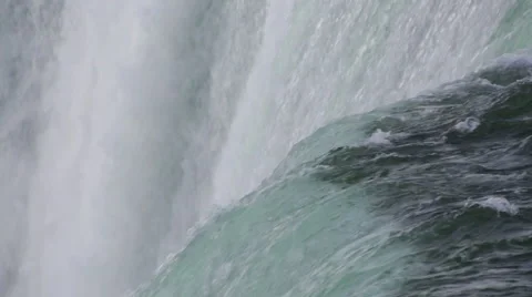 Niagara Falls close up Stock Footage 64922967