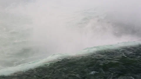 Niagara Falls close up Stock Footage 64923379