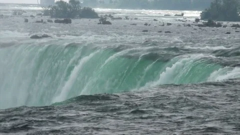 Niagara Falls Close Up 스톡 동영상 76666841